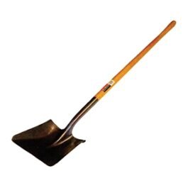 Wooden Handle Square Shovel